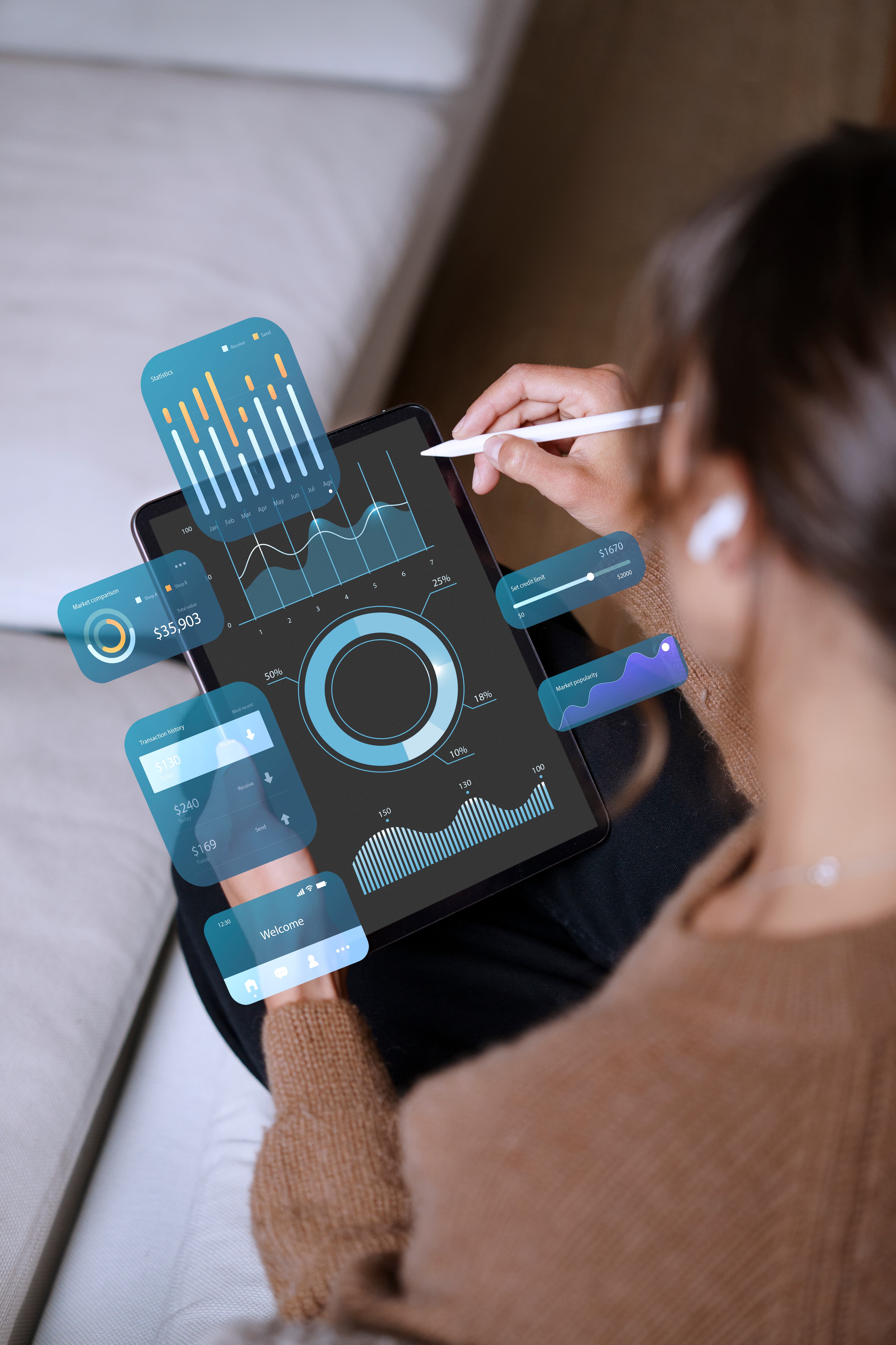 Custom Business Software Dashboard