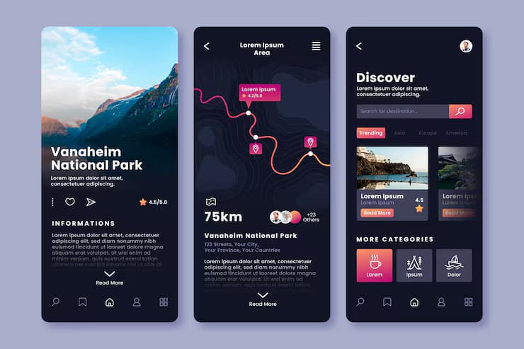 UI/UX Design Showcase